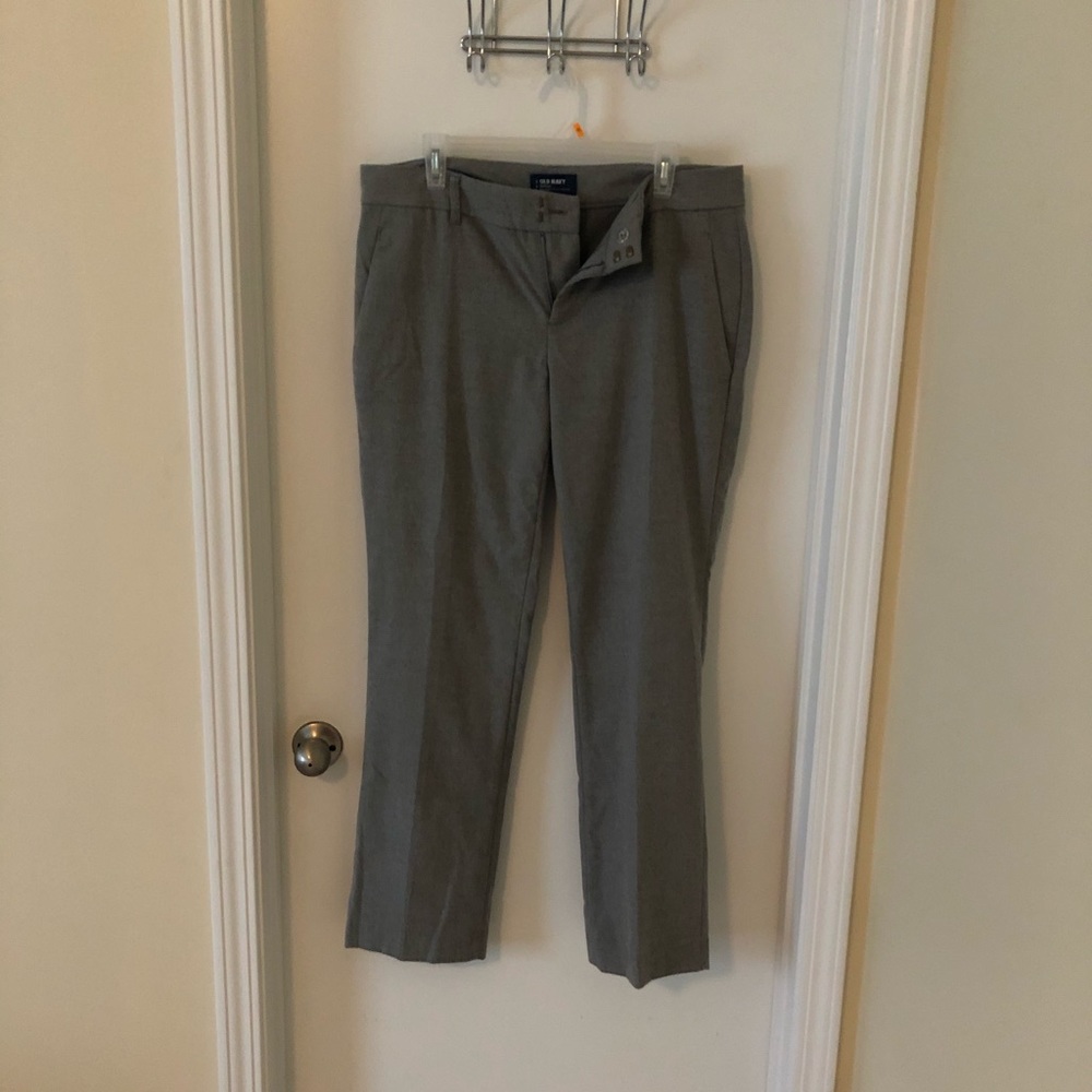 Old Navy gray dress pants. Harper style.